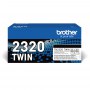 Brother TN | 2320 TWIN | Black | Toner cartridge | 2600 pages - 2